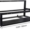 Toprema Mining Rig Frame for 6/8 GPU Steel Open Air Miner Rig Case Rack for Crypto Coin Currency Bitcoin ETH Ethereum ZCash Mining Accessories Tools - Frame ONLY - Image 2