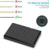 Painting Stand Base Holder and 12PCS Alligator Clip Sticks Set (with Durable Rubber Tips) Modeling Tools for Airbrush Spray, for Gundam Hobby Model Parts Assemble, for DIY Card Photo Memo… - Image 4