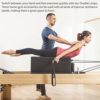 TOBWOLF 2PCS Pilates Double Loop Straps for Reformer, Feet Fitness Equipment Straps, Double Padded D-Ring Loops, Yoga Double Loop Straps Handle Straps, Pilates Reformer Accessories for Home and Gym - Image 8