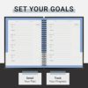 FitMate Fitness Journal, 160-page Spiral Workout Journal Log Book with Goal Setting, Fitness Planner Progress Tracking, Body Measurements, Calendar, and Detailed Exercise Planner, Waterproof and Sweatproof, 8 x 6 Inches - Image 3