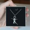 Aerial silks Silver Jewelry Birthday gifts for women Aerial yoga gifts Anniversary gifts for women - Image 4