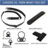 AOOK Paracord Sling with Shoulder Pad and QD Sling Swivel Mounts, 2-Point QD Sling - Image 7