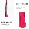 Aerial Yoga Hammock Ceiling Mount: Yoga Swing Elastic Stretch Nylon Swing with Strap Carabiners for Antigravity Yoga Indoor Pilates Inversion Exercises for Kids Claret - Image 4