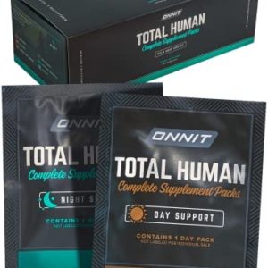 ONNIT Total Human Day and Night Vitamin Packs for Men and Women, 30-Day Supply - Adult Multivitamin