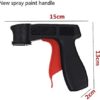 Instant Aerosol Trigger Handle, Sprayer Machine Full Hand Grip, Aerosols Sprays Cans Holder, Portable Spray Paint Handle Self-painting Hand Spray Tool Universal (1pc) - Image 2