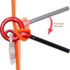 AOKWIT 9 Rescue Figure, Upgrade 8 Descender Climbing Gear Downhill Equipment Easy Operation Rigging Plate Aluminum Alloy Rigging Plate for Rock Climbing Belaying and Rappeling Device - Image 4