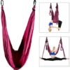 Fitness Straps Anti Gravity Multiple Colors Lightweight Aerial Swing Sling for Workout for Gym(#2) - Image 9