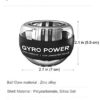 GOZATO Auto-Start Wrist Power Gyro Ball, Wrist Strengthener and Forearm Exerciser for Stronger Arm Fingers Wrist Bones and Muscle with LED Lights - Image 5