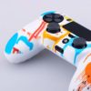 9CDeer 1 Piece of SiliconeTransfer Print Protective Cover Skin + 6 Thumb Grips & Dust Proof Plugs for PS4/Slim/Pro Controller Spray-Painting - Image 3