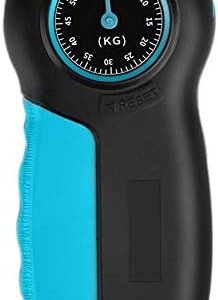 Shusmda Portable Hand Grip Dynamometer, Digital Hand Grip Strength Meter Strengthener Exercise Measurement Wrist Strengthener