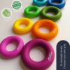 OlKar Expander Hand grip strengthening - (10-100 lb) Hand & Forearm Exerciser, Physical Therapy. 2 sizes10-50lb smaller Diameter 2,5 in when 60-100lb has 3,5 in - Image 3