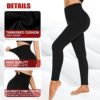 3 Pack Fleece Lined Leggings Women High Waisted Warm Winter Yoga Pants for Women Thermal Running Workout Leggings - Image 3