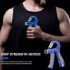 Hand Grip Strengthener 2 Pack,Grip Strength Trainer with Adjustable Resistance 10-130 Lbs,Forearm Exerciser,Hand Grip Exerciser for Muscle Building and Injury Recover - Image 6