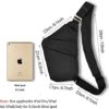 VADOO Sling Bag - Anti-theft Crossbody Shoulder Bag for Men and Women - Image 5
