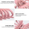Hair Clips for Women - OPAUL Matte Nonslip Large Hair Claw Clips for Thick and Thin Hair, 4.7 Inch Strong Hold Big Hair Clips Fashion Hair Styling Accessories Christmas Gifts for Women Girls (4 Pack) - Image 3