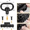 Rifle Sling Two Point Sling with Quick Release Push Button QD Sling Swivels 2 Packs QD Sling Mounts for Mlok Rifle Strap with Fast Adjust Thumb Loop - Image 4