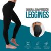 CompressionZ High Waisted Women's Leggings - Compression Pants for Yoga Running Gym & Everyday Fitness - Image 2