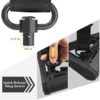 2 Point Sling Quick Adjust QD Rifle Sling with QD Sling Swivels, 2 PCS QD Sling Mount for Mlok Rail Push Button Quick Release Sling Attachment, Quick Disconnect Sling with Fast Thumb Loop - Image 6
