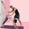 HTJMXD Aerial Yoga Rope Stretch, The Handstand Training Device, The Leg Splits Practic Elastic Stretch Bar and Bends Down to Stretch, for Yoga Practitioner Ballet Dancer Gymnastics Relieve - Image 5