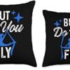 Trapeze Flyer Aerials Silks Dancer Yoga Gym Tees But Do You Fly Gymnastic Silks Dancer Aerialist Yoga Perform Throw Pillow, 18x18, Multicolor - Image 3