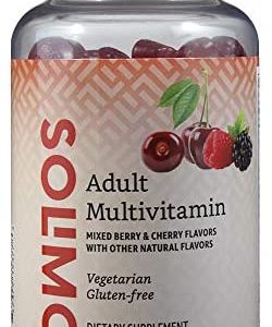 Amazon Brand - Solimo Adult Multivitamin, 150 Gummies, 75-Day Supply