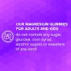 Sugar Free Magnesium Gummies - 180 Gummies, Calming Anti-Stress Gummies, Magnesium Supplement for Kids and Adults, Vegan, Gelatin-Free, Gluten-Free, Non-GMO, Delicious Natural Raspberry Flavor (180) - Image 7