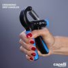 Capelli Sport Hand Grips, Adjustable Finger Exerciser with Ergonomic Handles, 20-90 lbs, Blue/Black - Image 3