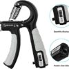 Counting Hand Grip Strengthener 2 Pack,Hand Grip Strengthener with Adjustable Resistance 22-132Lbs (10-60kg), Hand Exerciser with Non-Slip Gripper, Perfect for Muscle Building and Injury Recovery for Athletes - Image 3