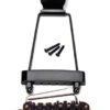 Alnicov Set of 6 String Archtop Jazz Guitar Rosewood Bridge Height Adjustable & Tailpiece Trapeze for Jazz Guitar Parts,Black - Image 6