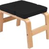 MengK Wooden Inversion Stool Black - Image 2
