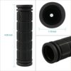 4Pcs Bike Handle Grips, Kids Non-Slip-Rubber Bicycle Handlebar Grips, Specialized Replacement Bike Grips, for Beach Cruiser Razor Scooter Foldable Mountain Bicycle Tricycle BMX MTB - Image 2