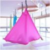 HONGYIFEI2021 Yoga Hammock Elastic 5 Meters Aerial Yoga Hammock Swing Latest Multifunction Yoga Belts for Yoga Training Yoga for Sporting Aerial Yoga Hammock (Color : R) - Image 3