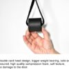Grey990 Flexible Gym Hanging Inversion Swing Aerial Yoga Hammock Stretcher Band Belt Daily Fitness Equipment - Image 7