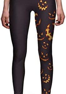 Fanii Quare Women's High Waist Ankle Leggings Digital Print Skinny Active Yoga Pants