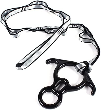 LYNICESHOP Aerial Yoga Swing Kit, Aerial Silk 3 Yards Yoga Swing Hammock Antigravity Pilates 2.8x2.8M Home Aerial Yoga Hammock Swing Include Daisy Chain,Carabiner and Pose Guide - Image 6