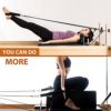 TOBWOLF 2PCS Pilates Double Loop Straps for Reformer, Feet Fitness Equipment Straps, Double Padded D-Ring Loops, Yoga Double Loop Straps Handle Straps, Pilates Reformer Accessories for Home and Gym - Image 7