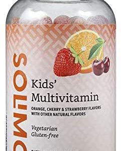 Amazon Brand - Solimo Kids' Multivitamin, 190 Gummies