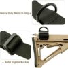 Aolamegs Tactical Gun Sling,Adjustable Rifle Sling 1.25” Nylon Strap with D Ring Loop for Hunting (2Pack)… - Image 5