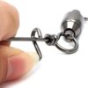 Dr.Fish 20 Pack Fishing Snap Swivels, Ball Bearing Swivels with Stainless Steel Coastlock Snap, Corrosion Resistant Black Nickel Coating, High Strength 26Lb to 503Lb, Saltwater Swivels Fishing Tackle… - Image 8