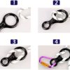 YAPJEB Figure 8 Descender, 35KN Aluminum Climbing Gear Figure 8 Descender Rigging for Climbing Rescue, Heavy Duty Belay Device, Downhill Equipment - Image 4