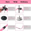 WATBKHE Kids Gymnastics Bar Gymnastic Equipment for Home Adjustable Height Gymnastic Training Bar Gymnastic Stuff for 3-7 Years Old Girls - Image 9