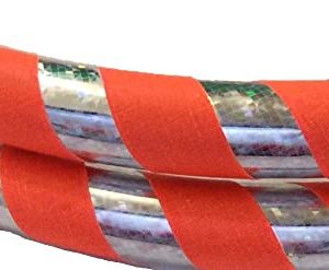 Adult 1.5 lb. Hula Hoops Orange Weighted Fitness Dance Workout Exercise Beginner Medium 38 inches round. Get Your Middle Little!