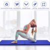 Giantex 6'x2'x1.6'' Thick Gymnastics Mat, Tri-Fold Folding Gymnastics Panel Mats w/Carrying Handles, Lightweight Anti-Tear Tumbling Mat, Folding Gymnastics Mats for Home, Gym - Image 4