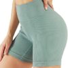 Women's Ribbed Workout Seamless Yoga Outfits Freely Combined Gym Work Out Set - Image 2