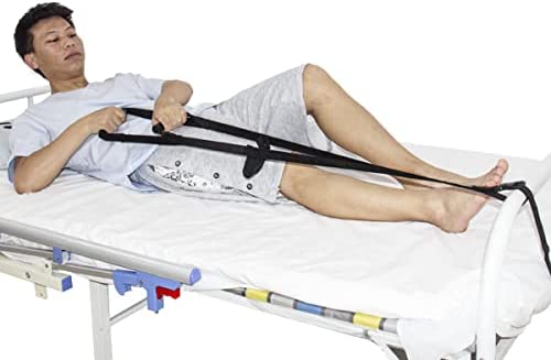 KkaFFe Bed Ladder Straps with Handles, Bed Ladder Assist, Pull Up Assist Device with Handle Strap, Rope Ladder Helper, Sit Up Hoist for Elderly,Senior, Injury Recovery Patient, Pregnant, Handicap - Image 2