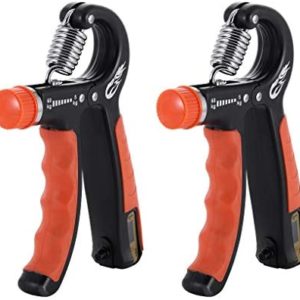 Grip Strengthener - 2 Pcs Hand Grips Strengthener, 5-60kg Adjustable Hand Grip Exerciser with Counting Function (0-99) for Men Women Teens Fitness Forearm Strengthener Finger Training Stress Relief