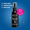 NYX PROFESSIONAL MAKEUP Makeup Setting Spray - Matte Finish, Long-Lasting Vegan Formula (Packaging May Vary) - Image 3
