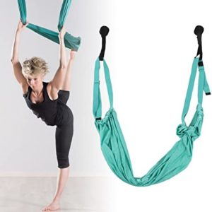 Aerial Yoga Strap Adjustable Leg Stretcher and Back Assist Trainer Yoga Fitness Stretching Strap for Dance Aerial Yoga Ballet Leg Stretch