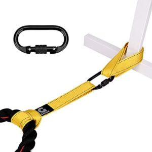 Gonex Battle Rope Anchor Strap Kit for Training Fitness Exercise Gym Workout Crossfit Accessories Battle Rope Set Indoor Outdoor