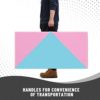 Outroad Gymnastics Mat 4' x 8' x 2"/4' x 10' x 2" Thickening Exercise Mat or Octagonal Tumbler Gymnastics Mat - Exercise Aerobics Mats Stretching Fitness for Home Gym Fitness - Image 5
